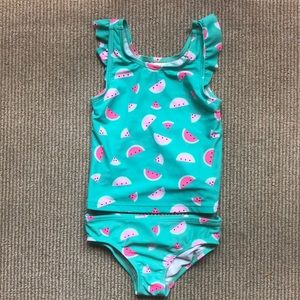 Oshkosh 5T girl’s two piece swimsuit.